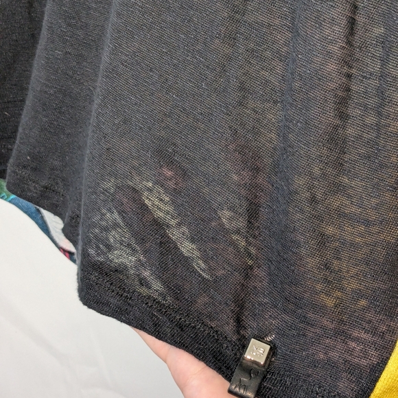 Volt Design Colore Ta Vie Sz 4 Colorful Art To Wear Shirt Top XL Abstract Artsy - Picture 14 of 15